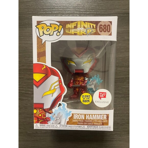 Funko Pop! Vinyl: Marvel - Iron Hammer (Glows in the Dark) - Walgreens exclusive - Picture 1 of 6